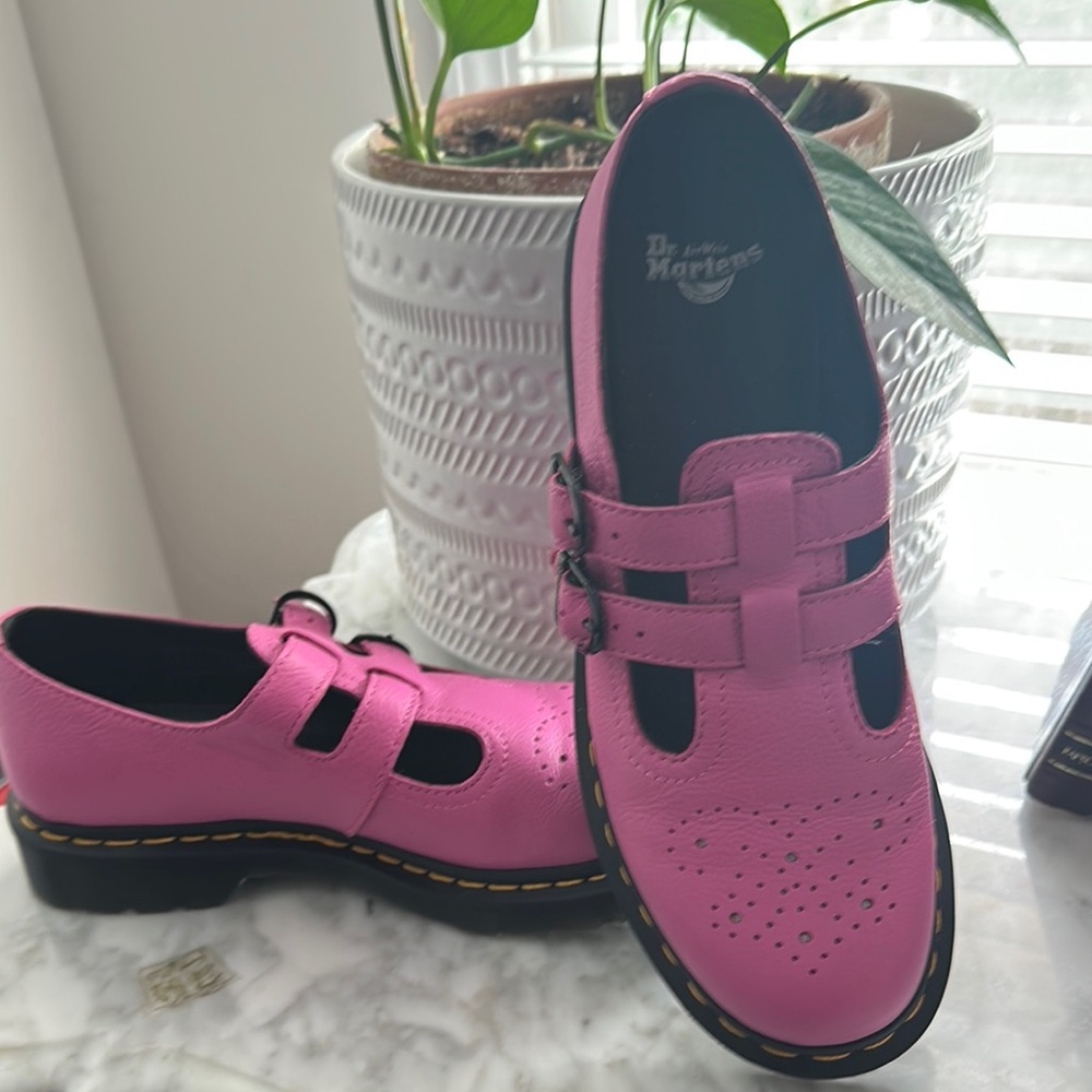 Dr. Martens Pink Mary Janes